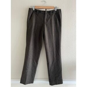 Paper Boy Y2K Wool Blend Low Waist Dress Pants Sz 0 Office Career Neutral Preppy